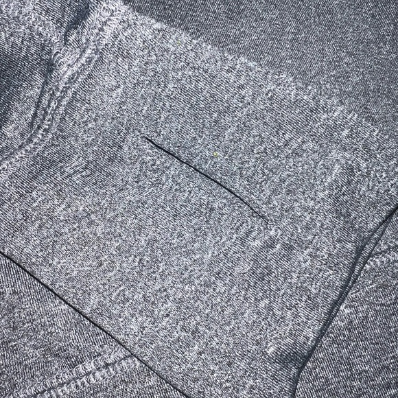 PINK GREY & HOT PINK PULLOVER THUMB HOLES SZ L QUARTER NECK ZIPPER - Picture 8 of 10